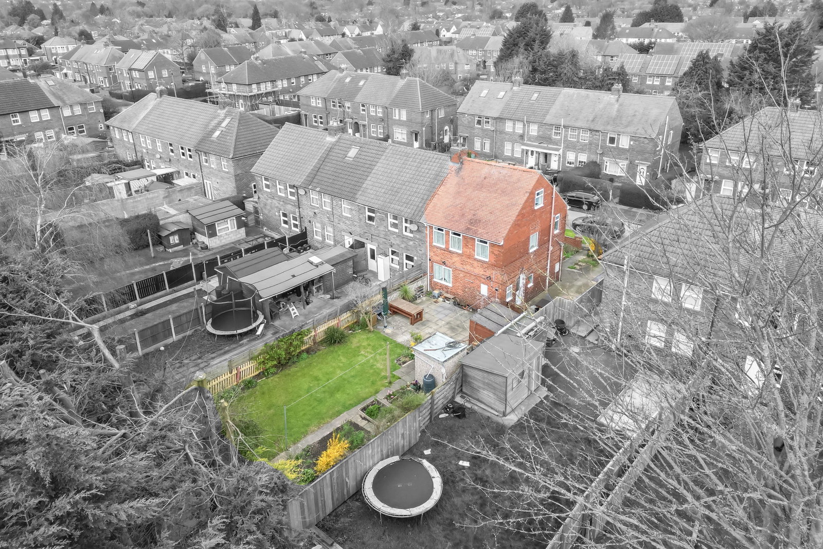 End Of Terrace House in York