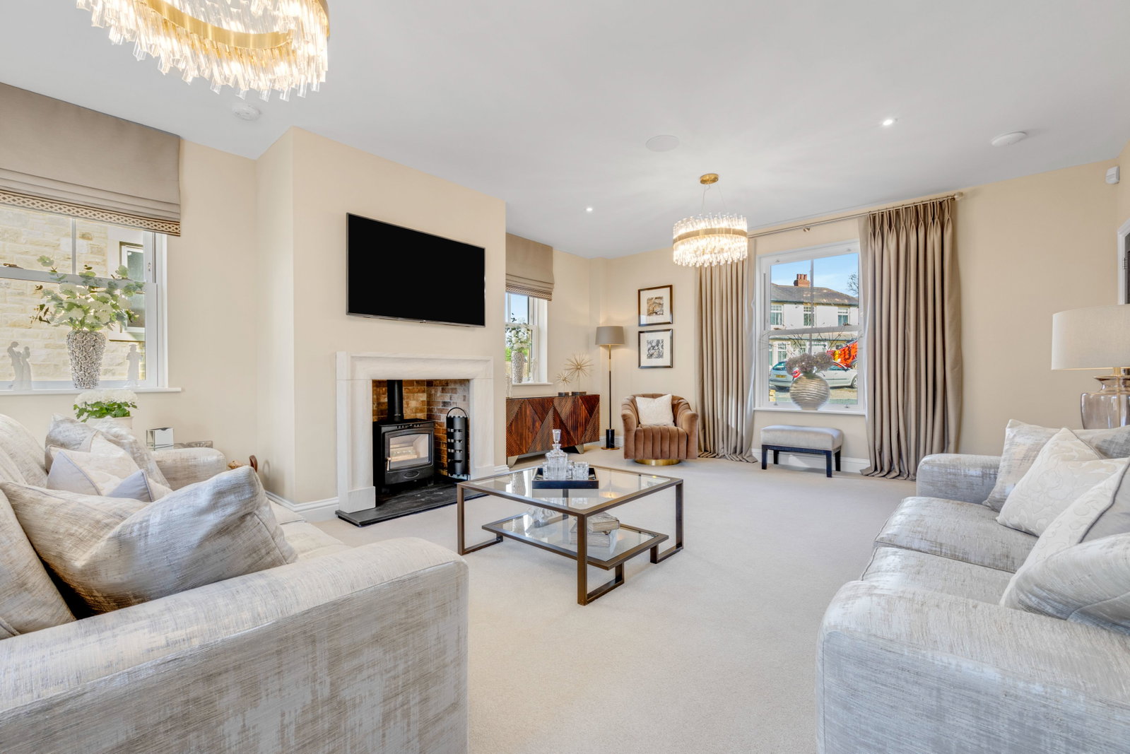 Detached House for sale in Morpeth, Butley Meadows, Morpeth, Northumberland, NE61 3JR, 3600 m²