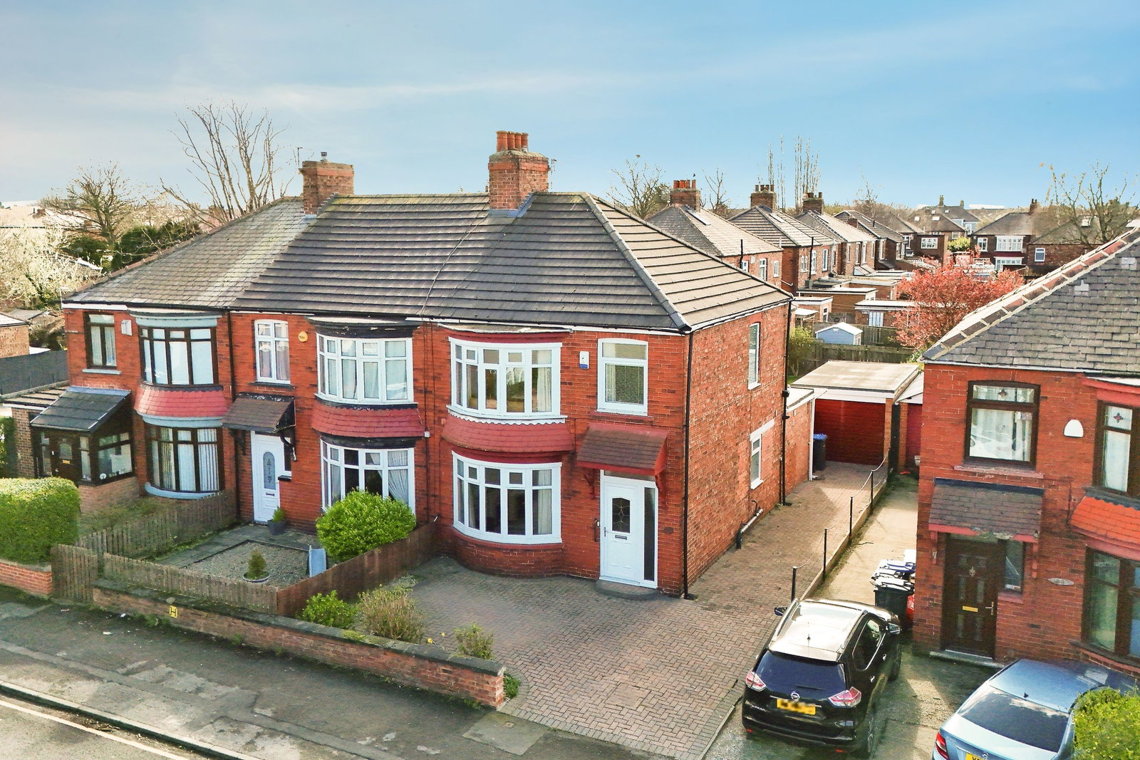 End Of Terrace House in Middlesbrough