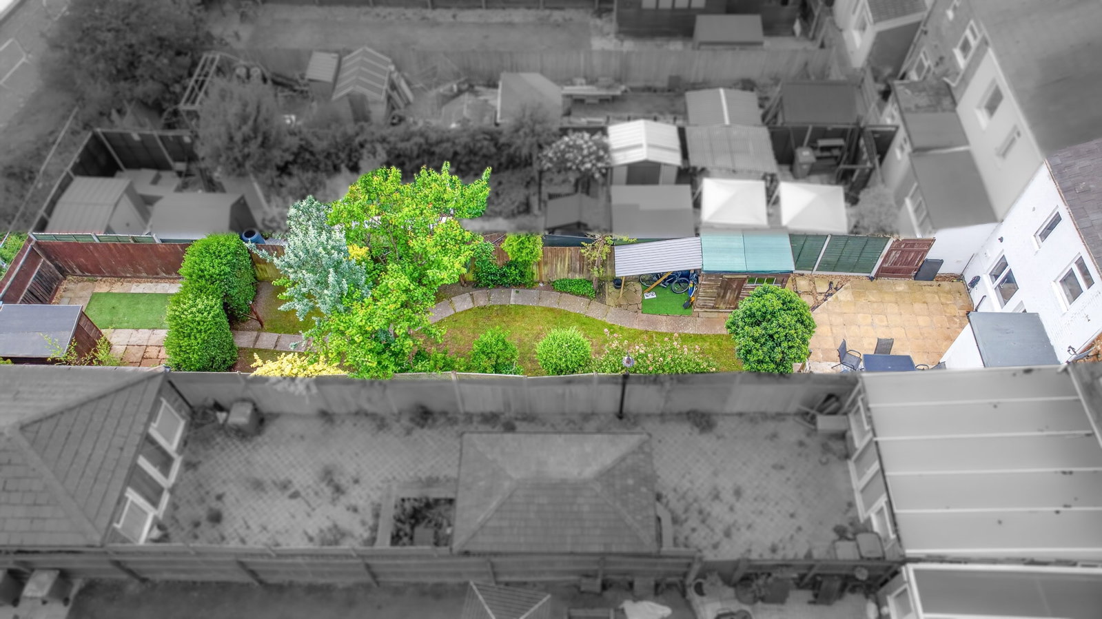 Terraced House in March