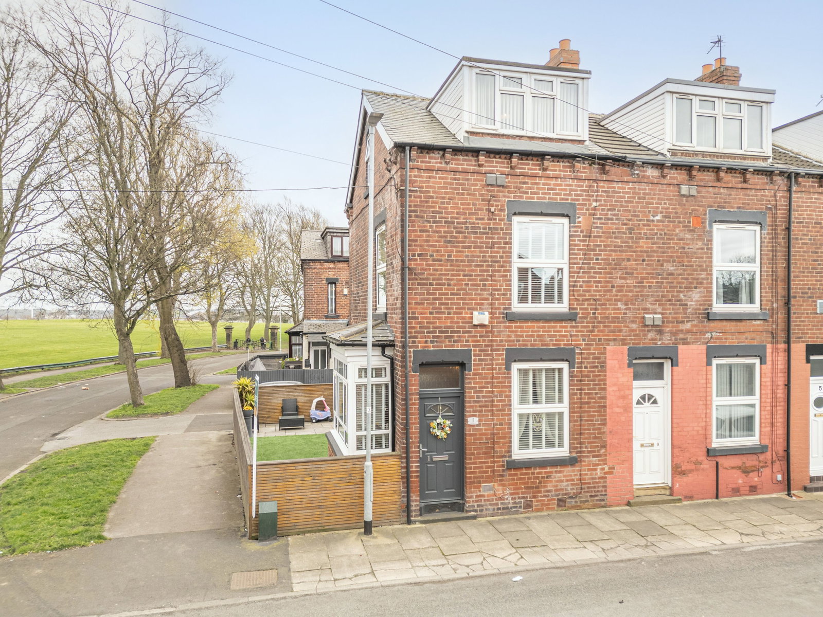 End Of Terrace House in Leeds