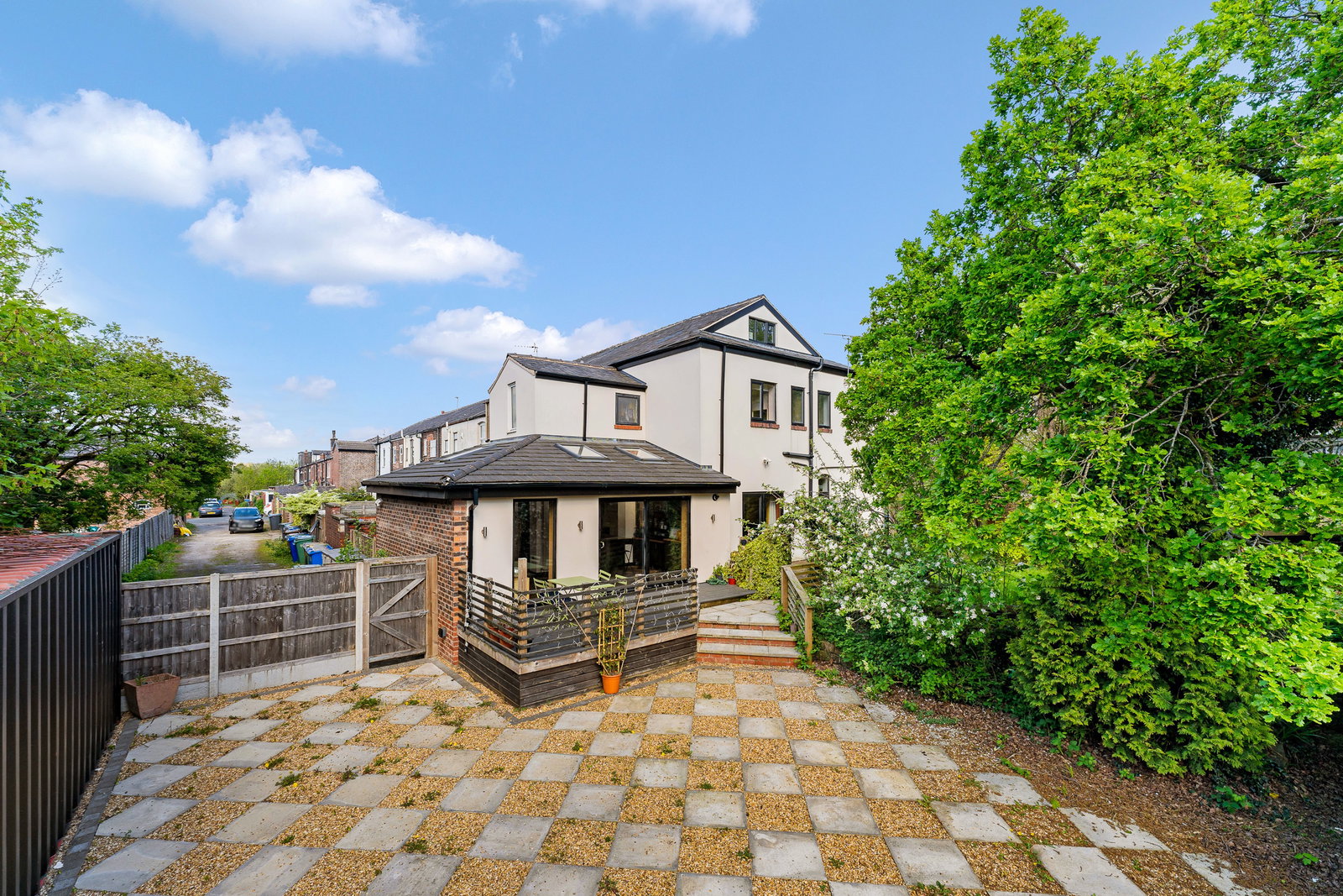 End Of Terrace House in Manchester
