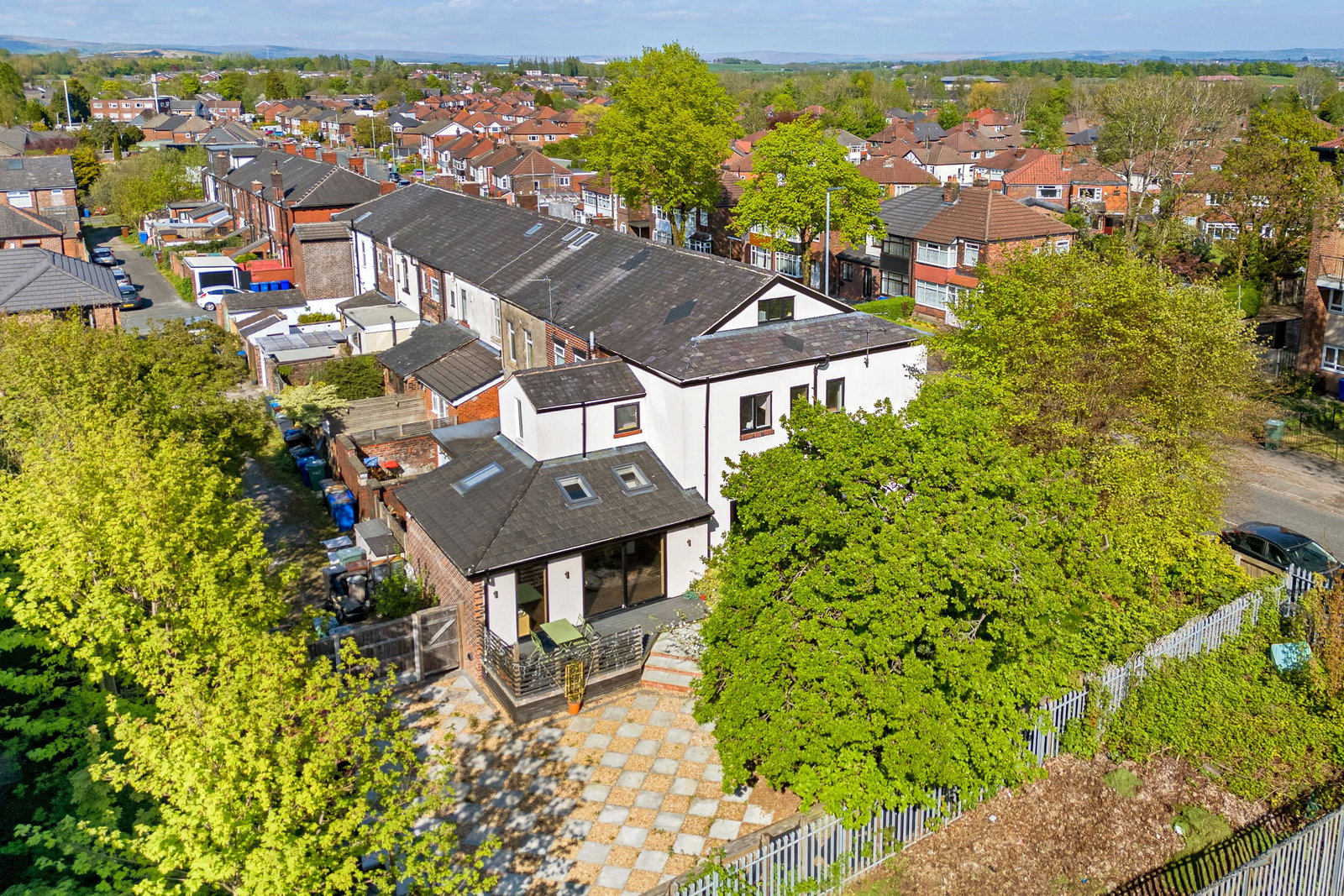 End Of Terrace House in Manchester