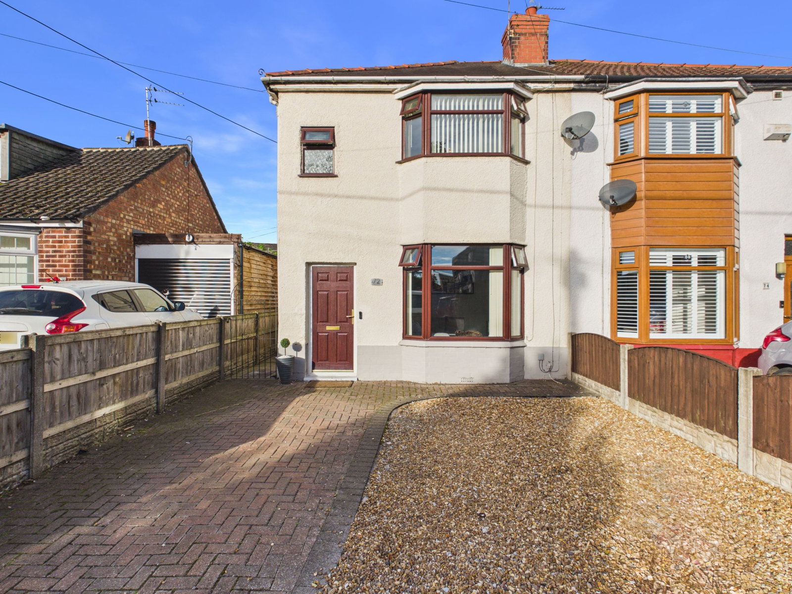 Semi Detached House for sale in Crewe, Stoneley Road, Crewe, CW1 4NG