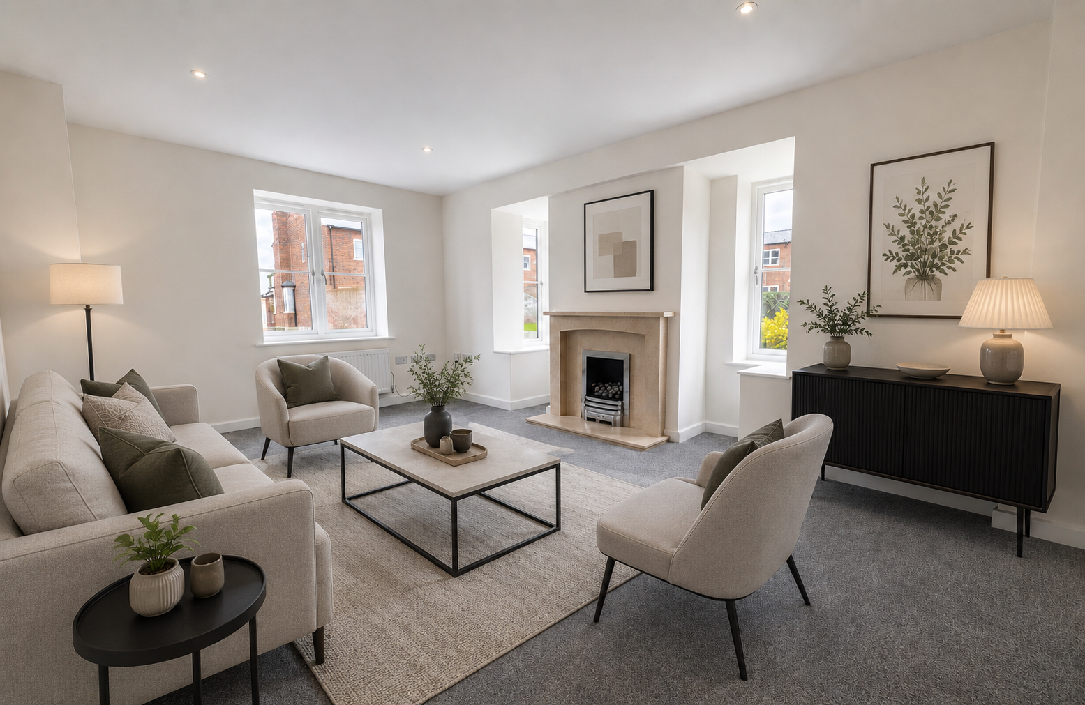 End Of Terrace House in Newton By Tattenhall