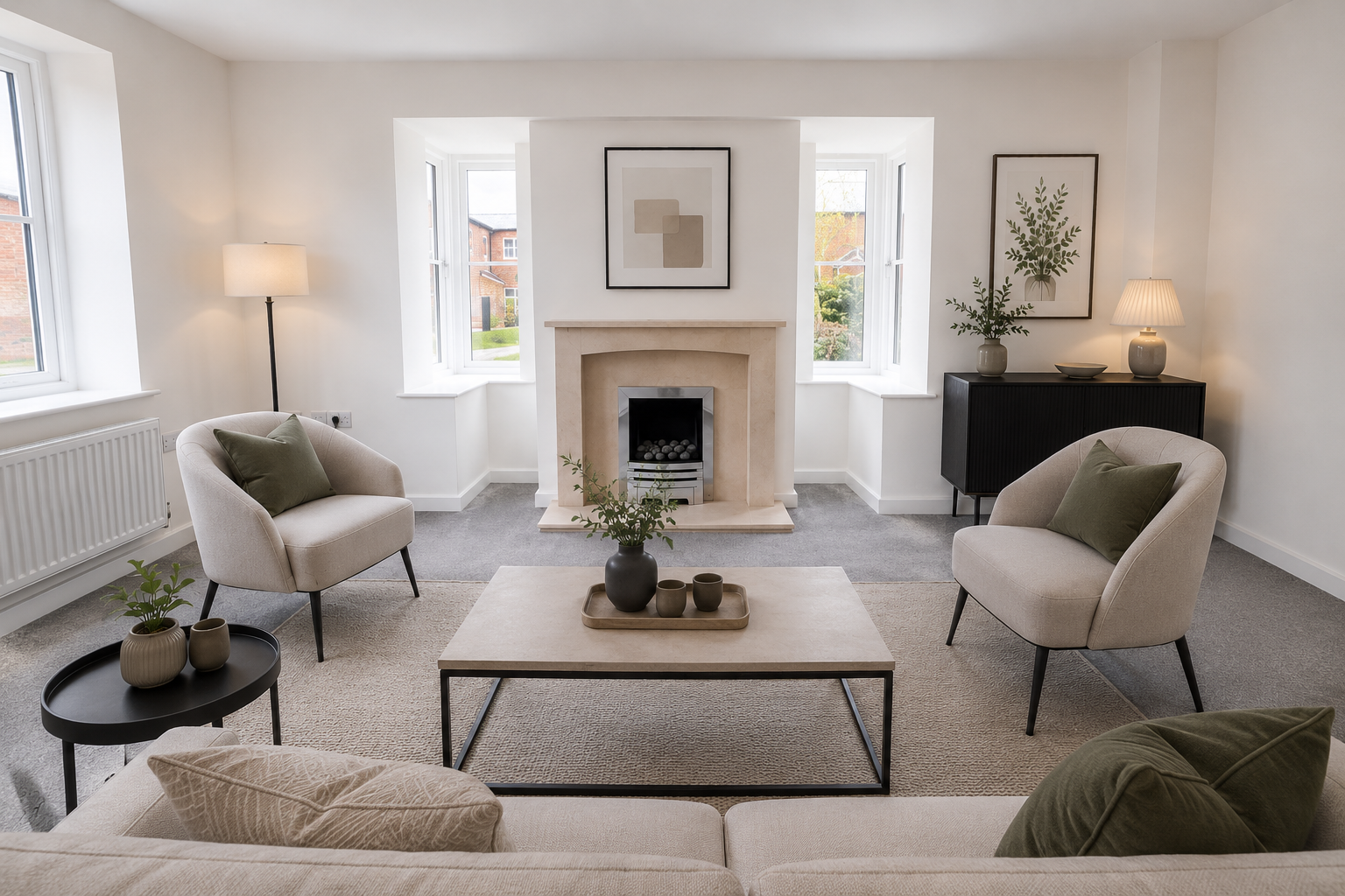 End Of Terrace House in Newton By Tattenhall