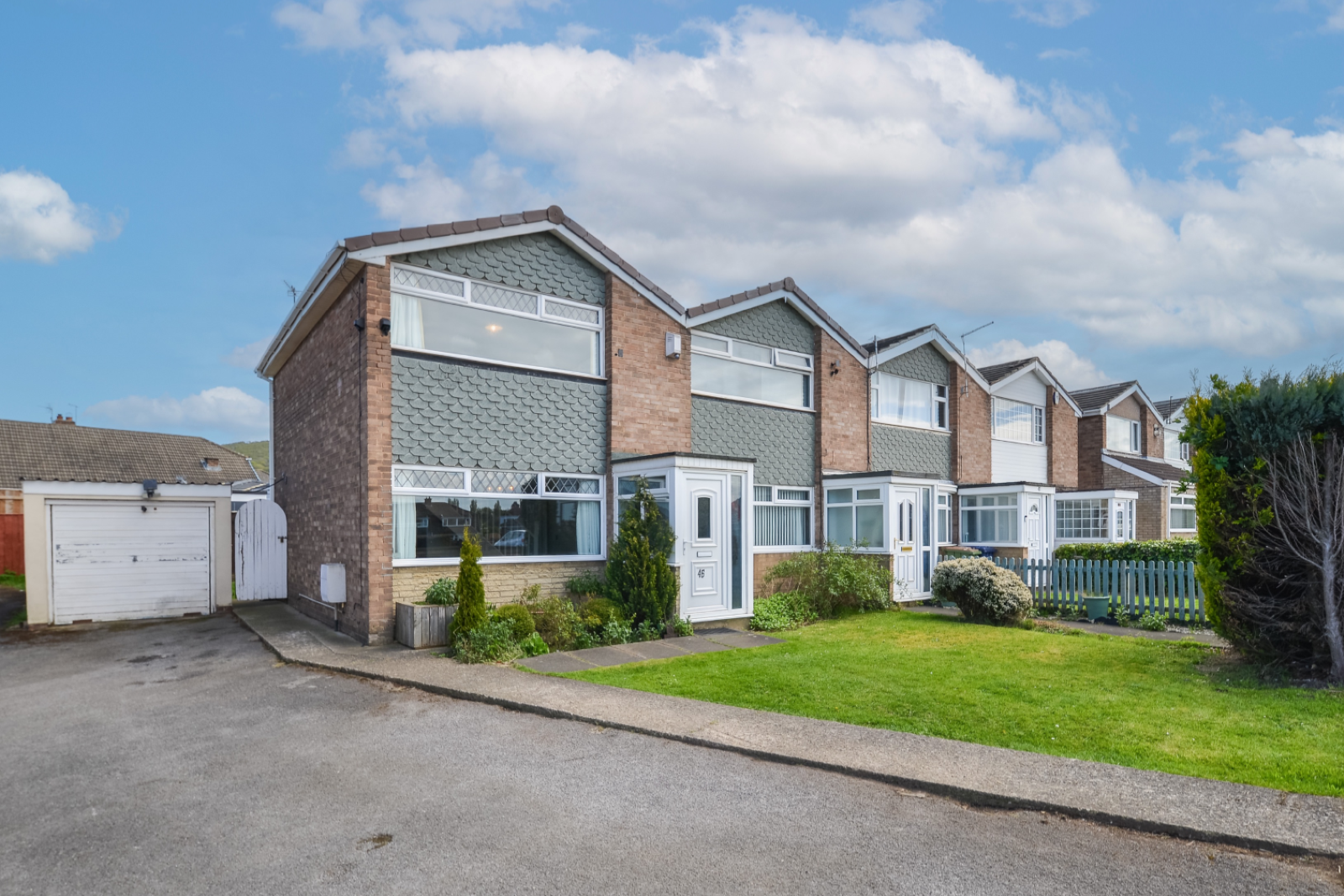 End Of Terrace House in Middlesbrough