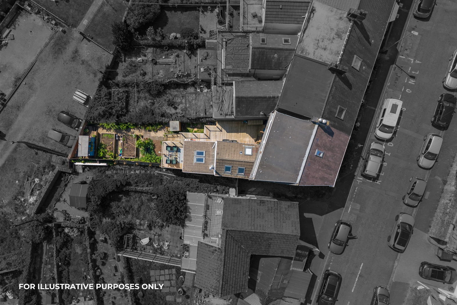 End Of Terrace House in Swansea