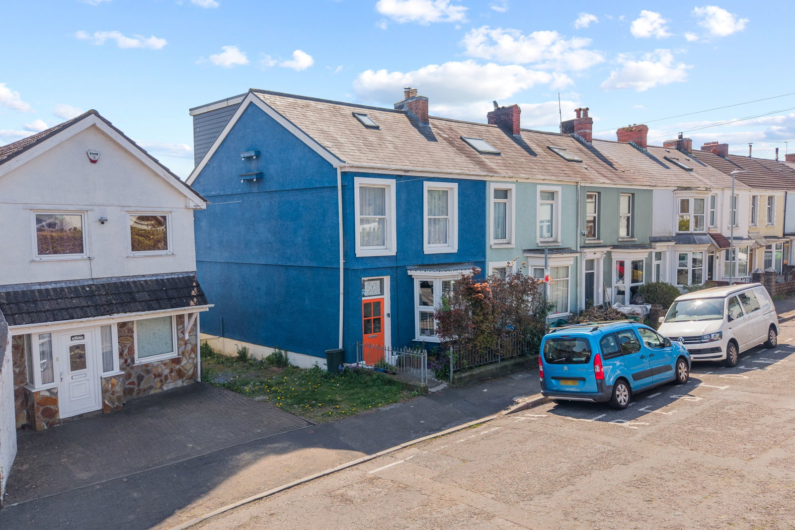 End Of Terrace House in Swansea
