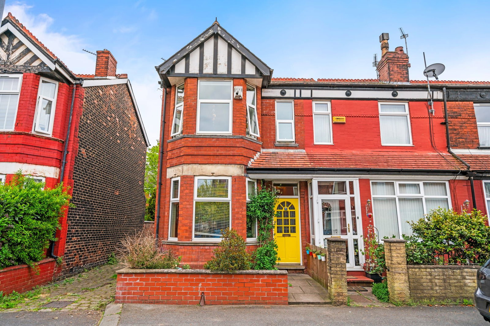 End Of Terrace House in Manchester