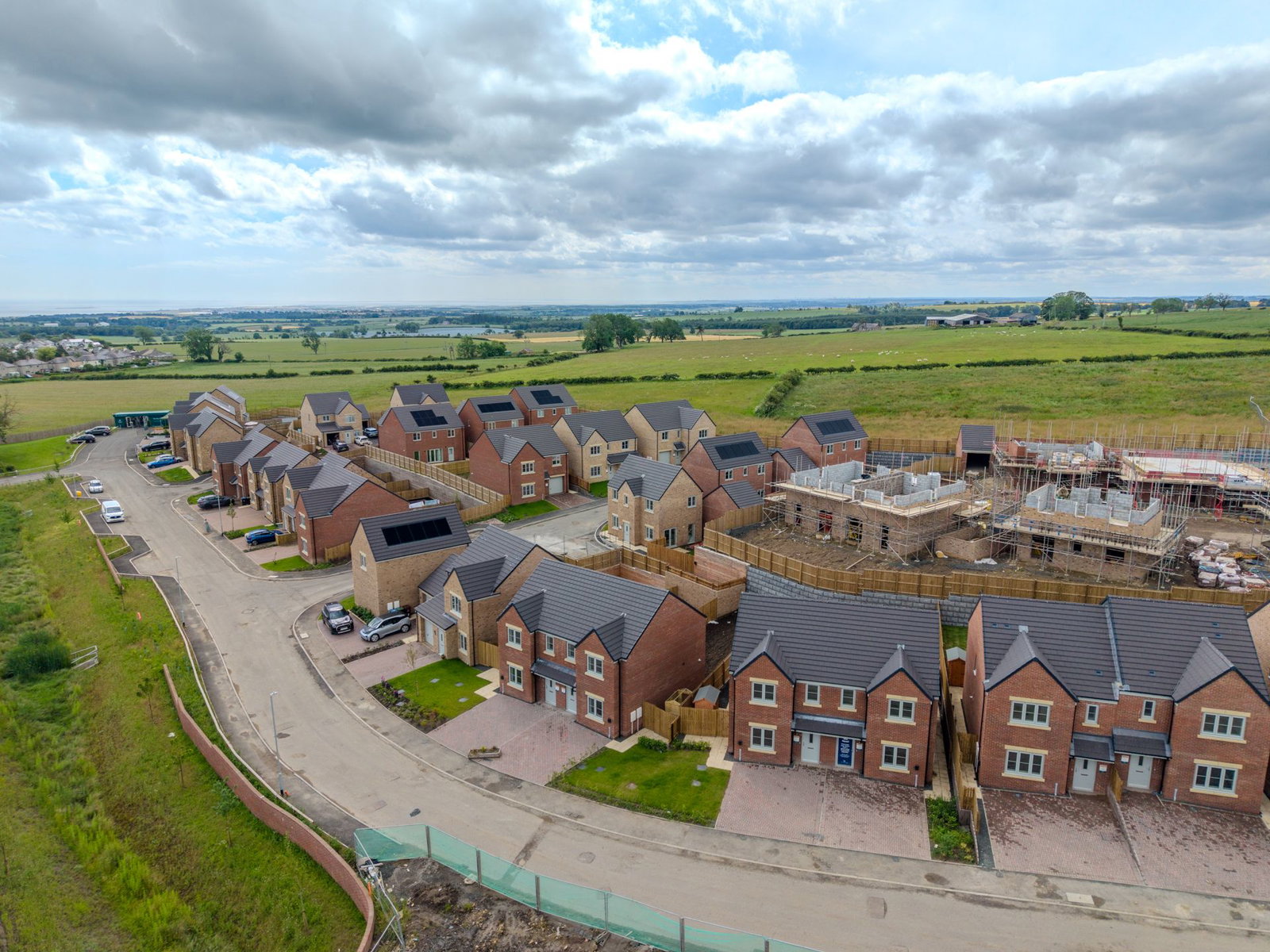 Semi Detached House for sale in Alnwick, The Beldon at Towerburn View (Wynyard Homes), Alnwick, NE66 2XN, 898 m²