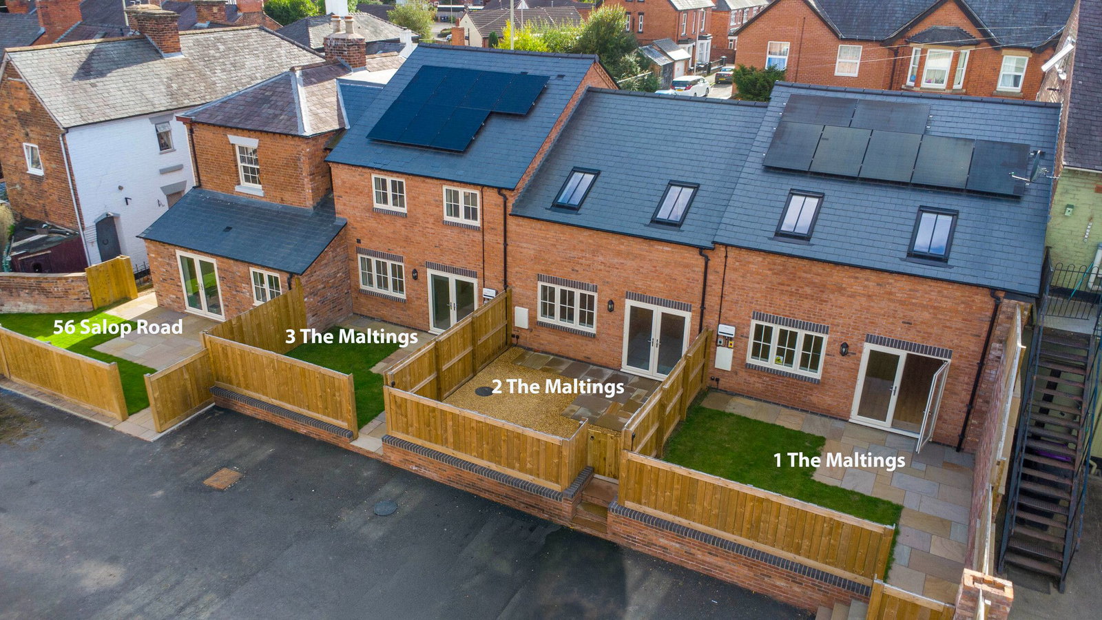 Terraced House for sale in Oswestry, Salop Road, Oswestry, Shropshire, SY11 2RQ