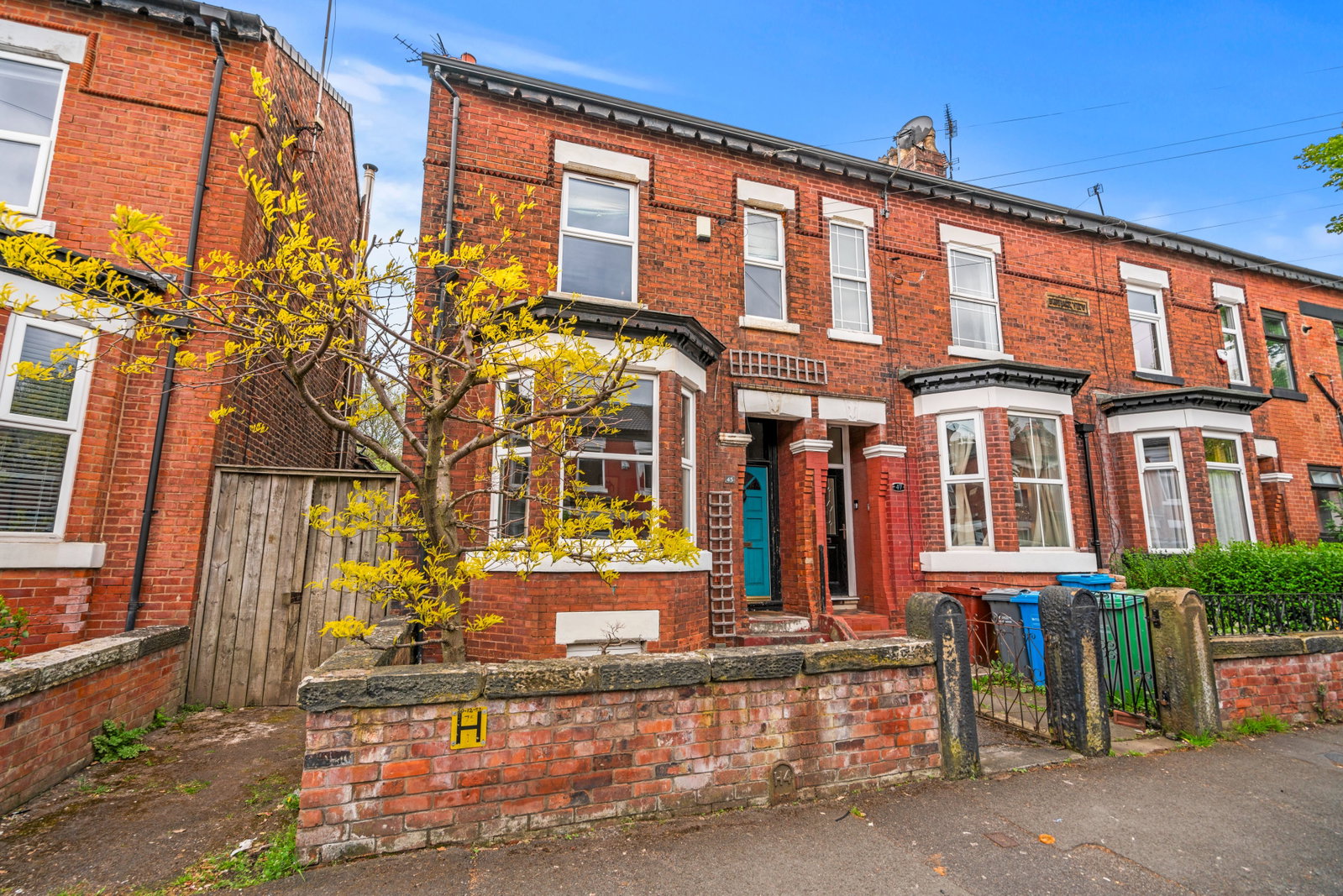 End Of Terrace House in Manchester