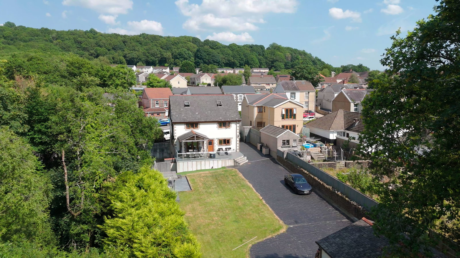 Detached House for sale in Swansea, Gelligron Road, Pontardawe, Swansea, SA8 4NP