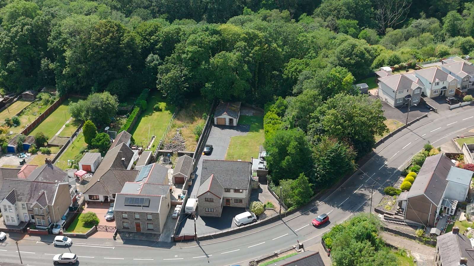 Detached House for sale in Swansea, Gelligron Road, Pontardawe, Swansea, SA8 4NP