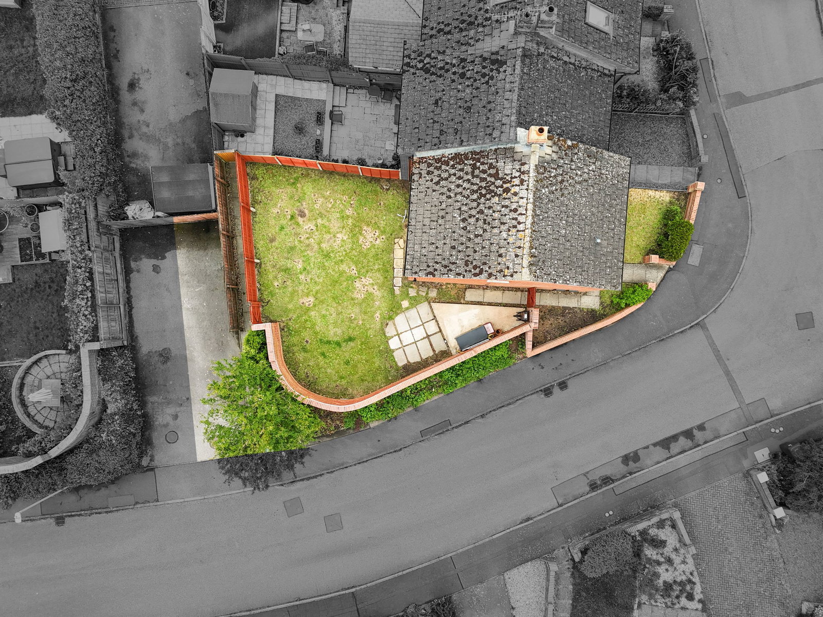 End Of Terrace House in Northampton