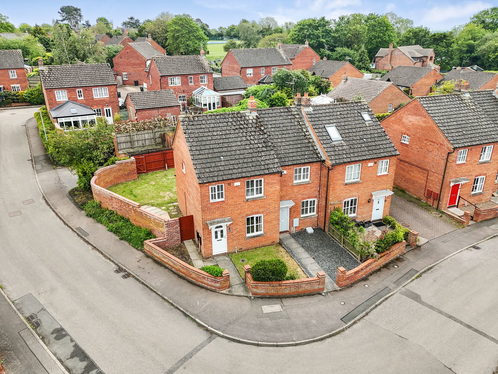 End Of Terrace House in Northampton