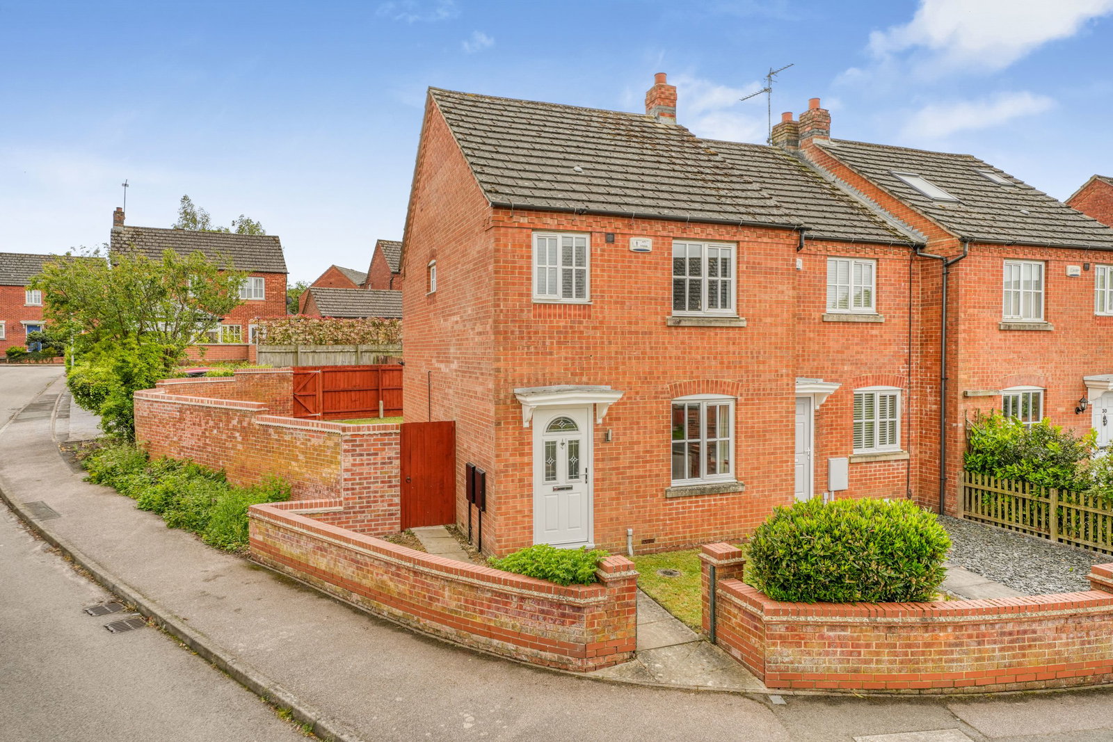 End Of Terrace House in Northampton