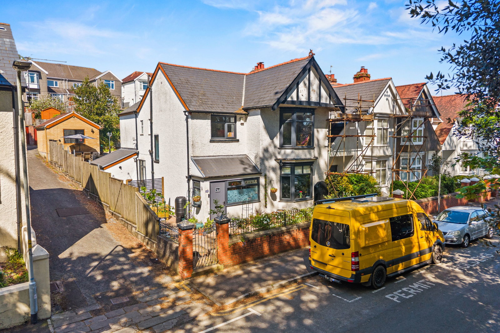 End Of Terrace House in Swansea