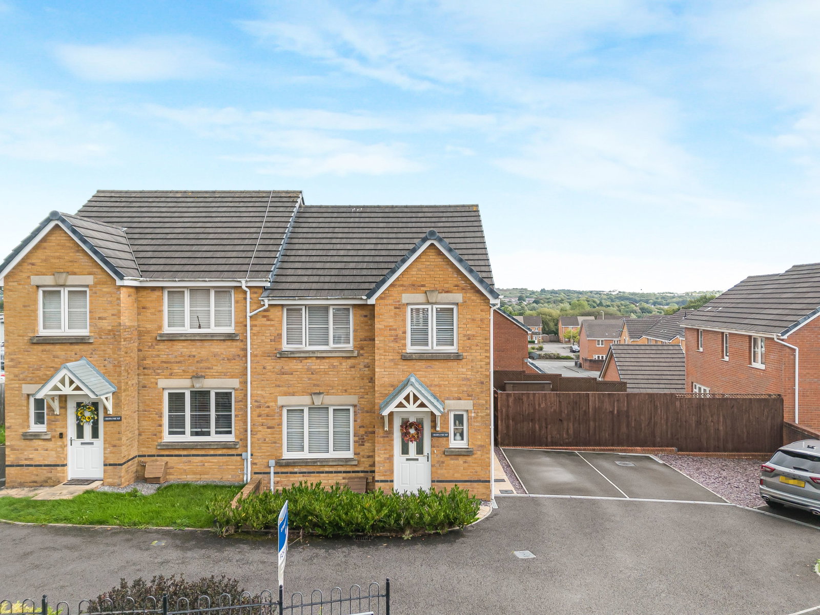 Semi Detached House for sale in Bridgend, Rhodfa Parc Slip, Tondu, Bridgend, CF32 9GJ