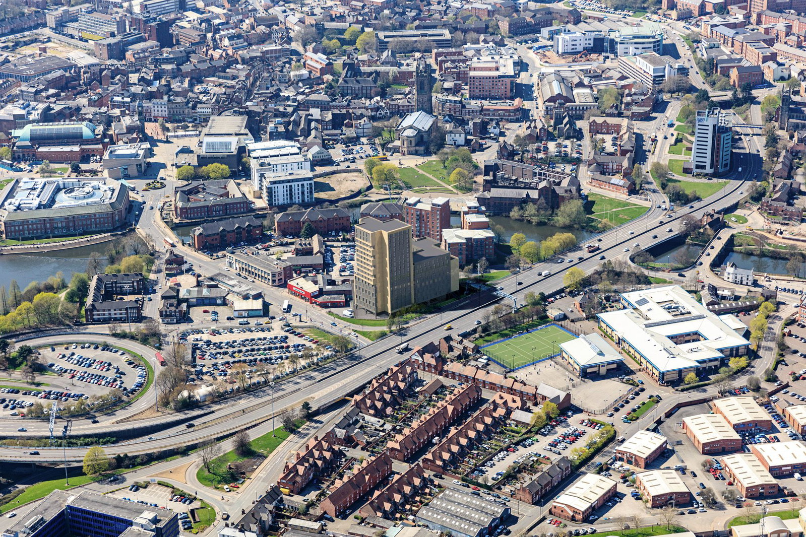Block Of Flats in Derby