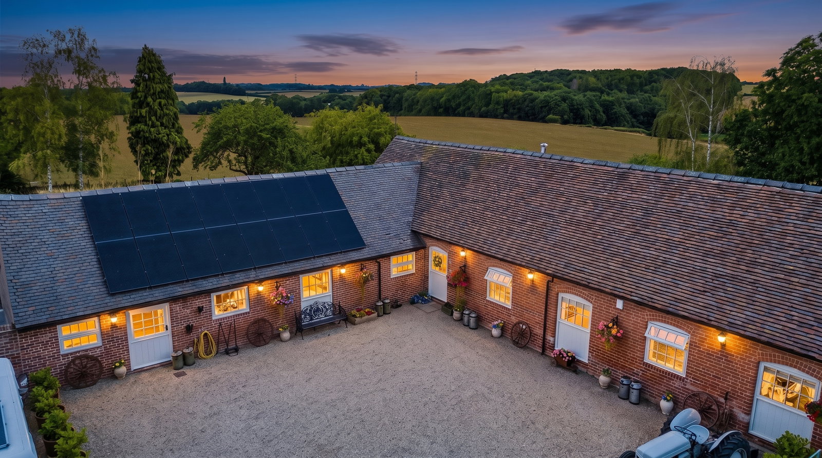 Barn Conversion for sale in Derby, Millers Barn, Woodhouses, Melbourne, Derby, DE73 8DN