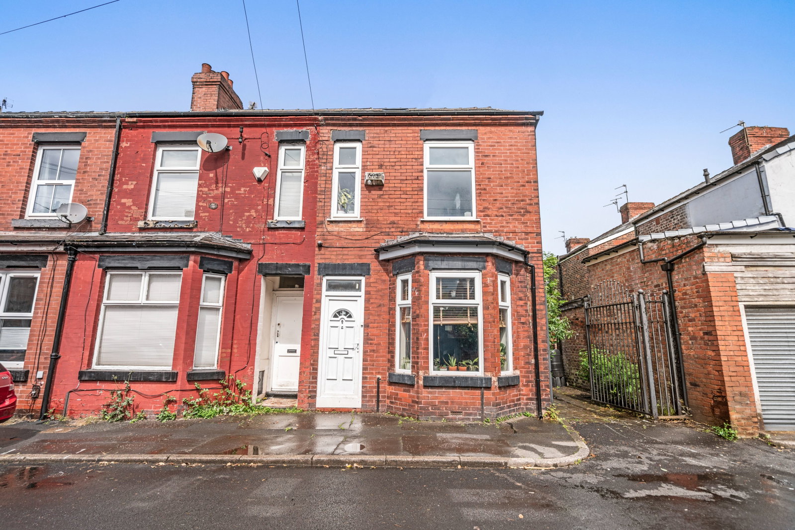 End Of Terrace House in Manchester