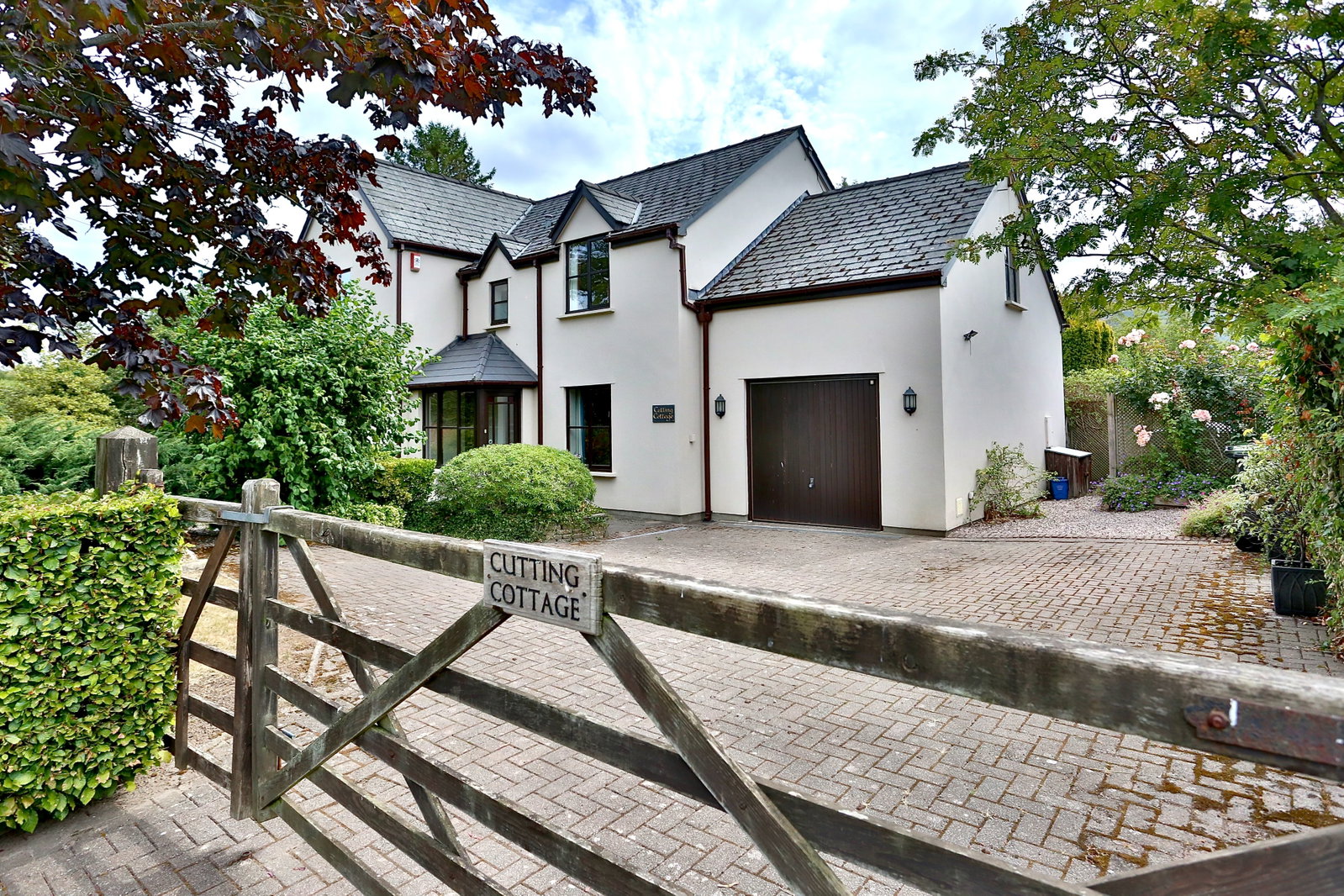 Detached House for sale in Abergavenny, Cutting Cottage, Llanvihangel Crucorney, Abergavenny, Monmouthshire, NP7 7LB