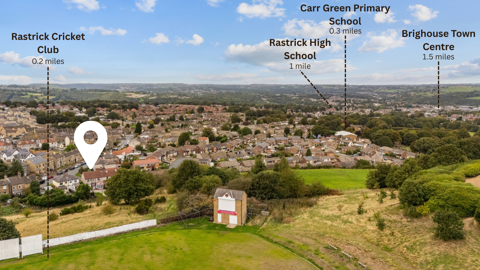 Semi Detached House for sale in Brighouse, Slade Lane, Brighouse, HD6 3PP