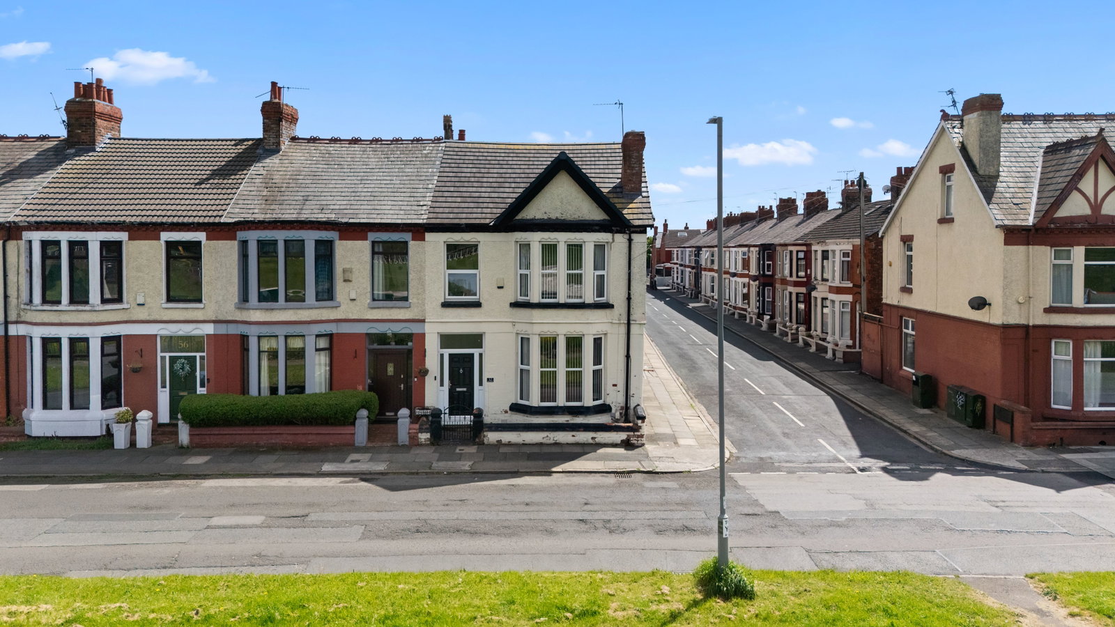 End Of Terrace House in Liverpool