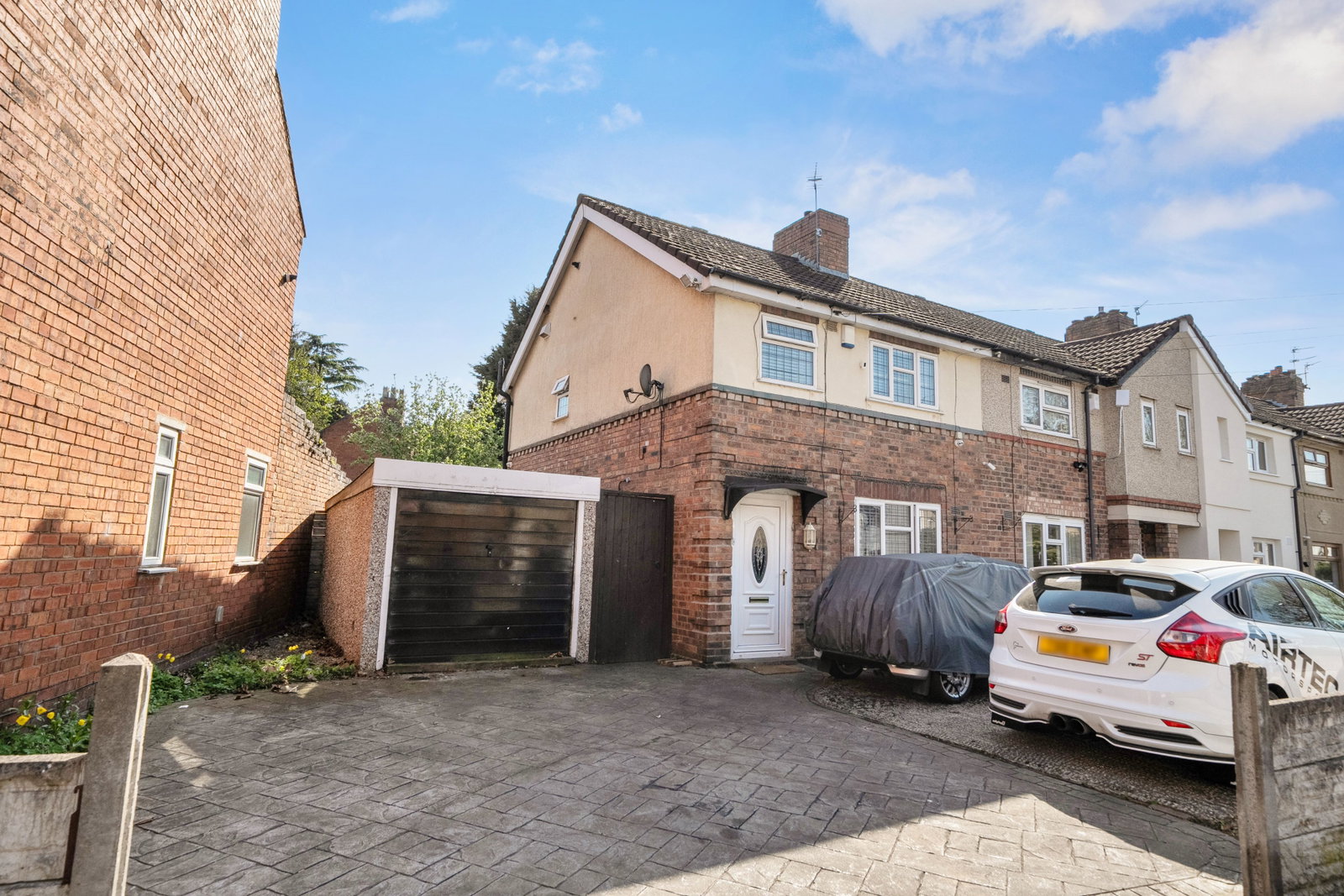 End Of Terrace House in Wednesbury