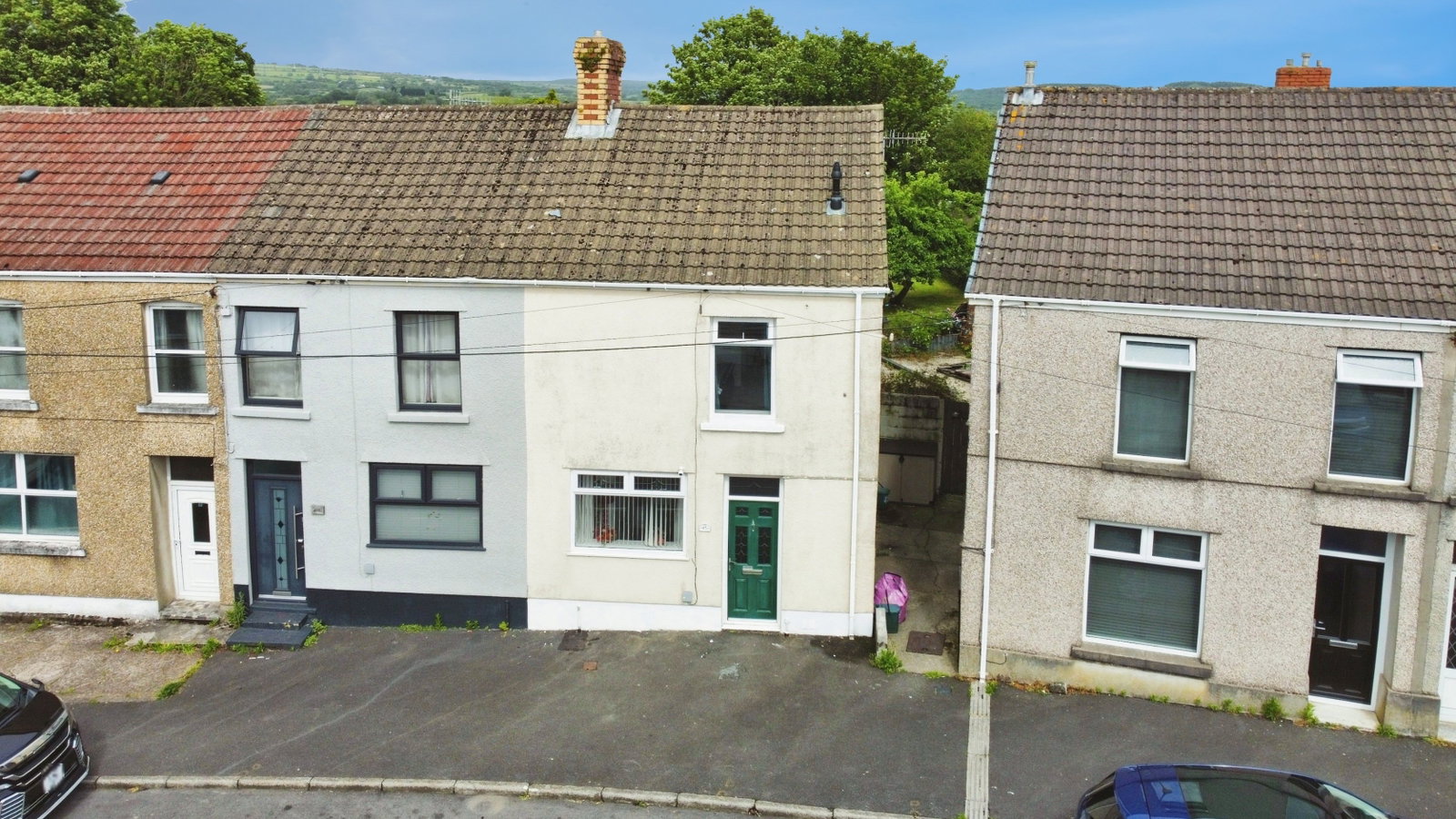 End Of Terrace House in Swansea