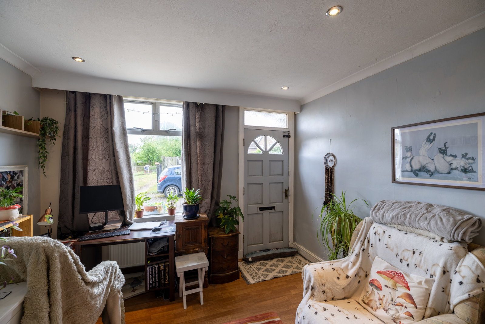 End Of Terrace House in March