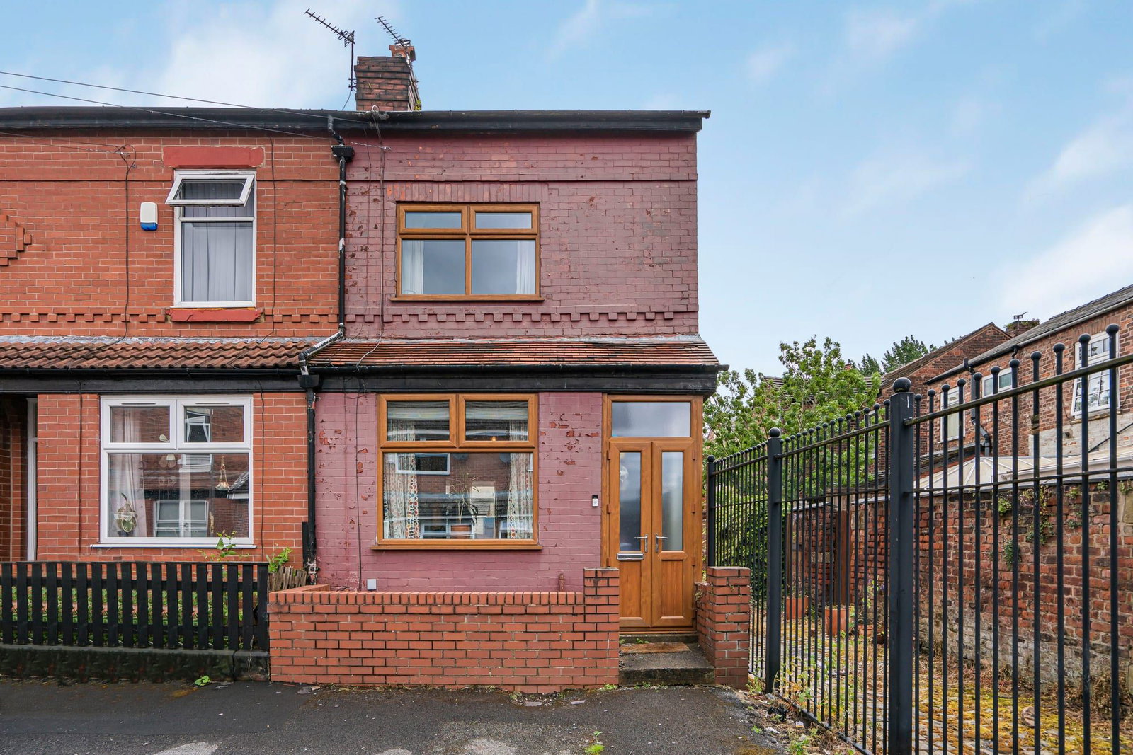 End Of Terrace House in Manchester