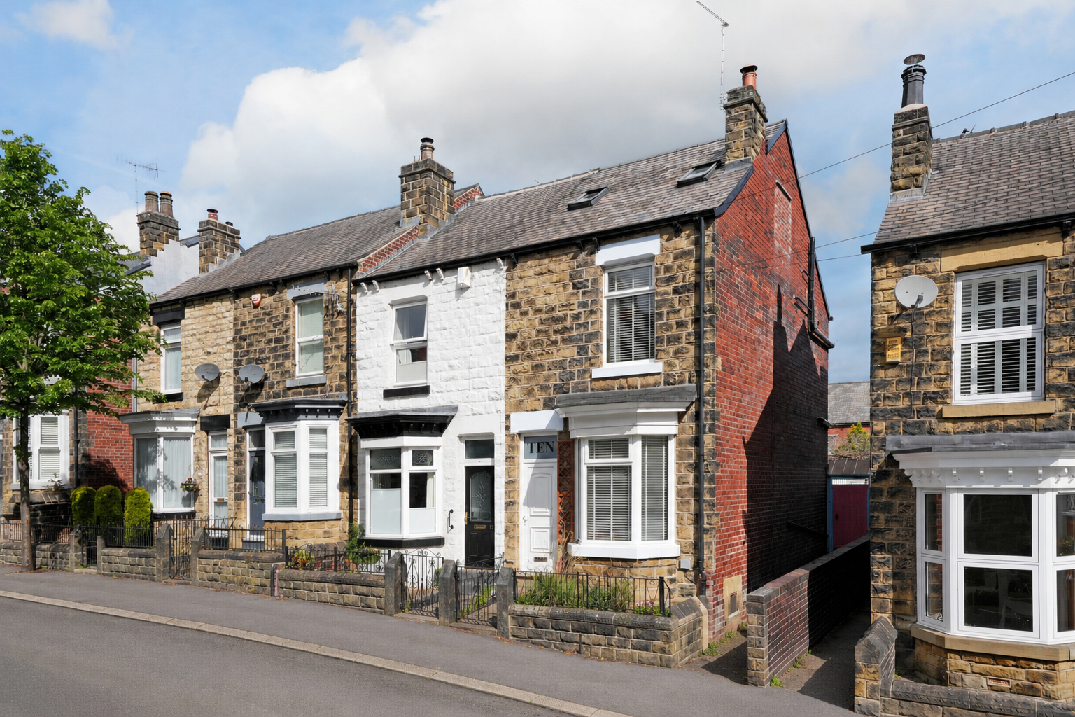 End Of Terrace House in Sheffield