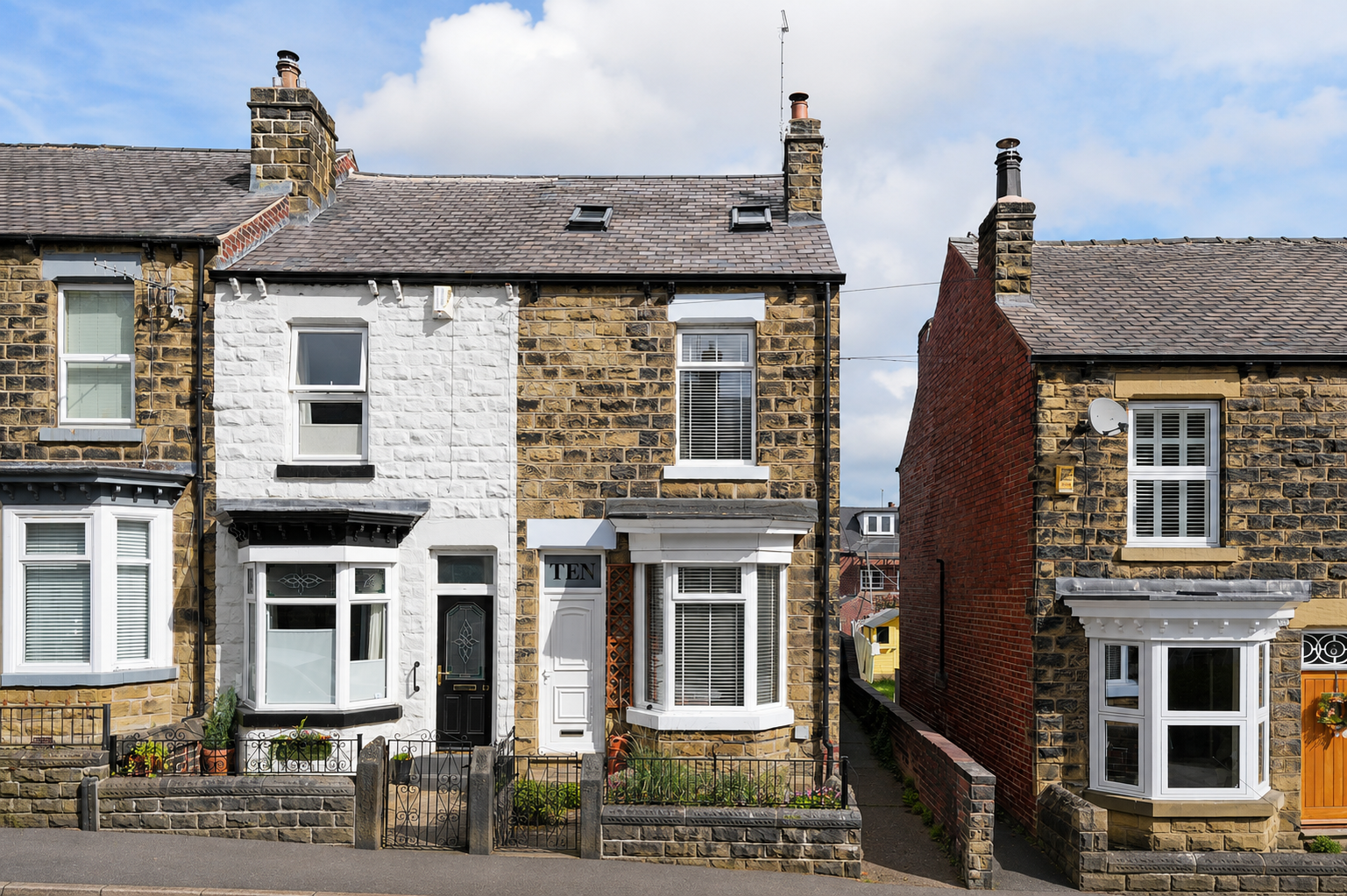 End Of Terrace House in Sheffield