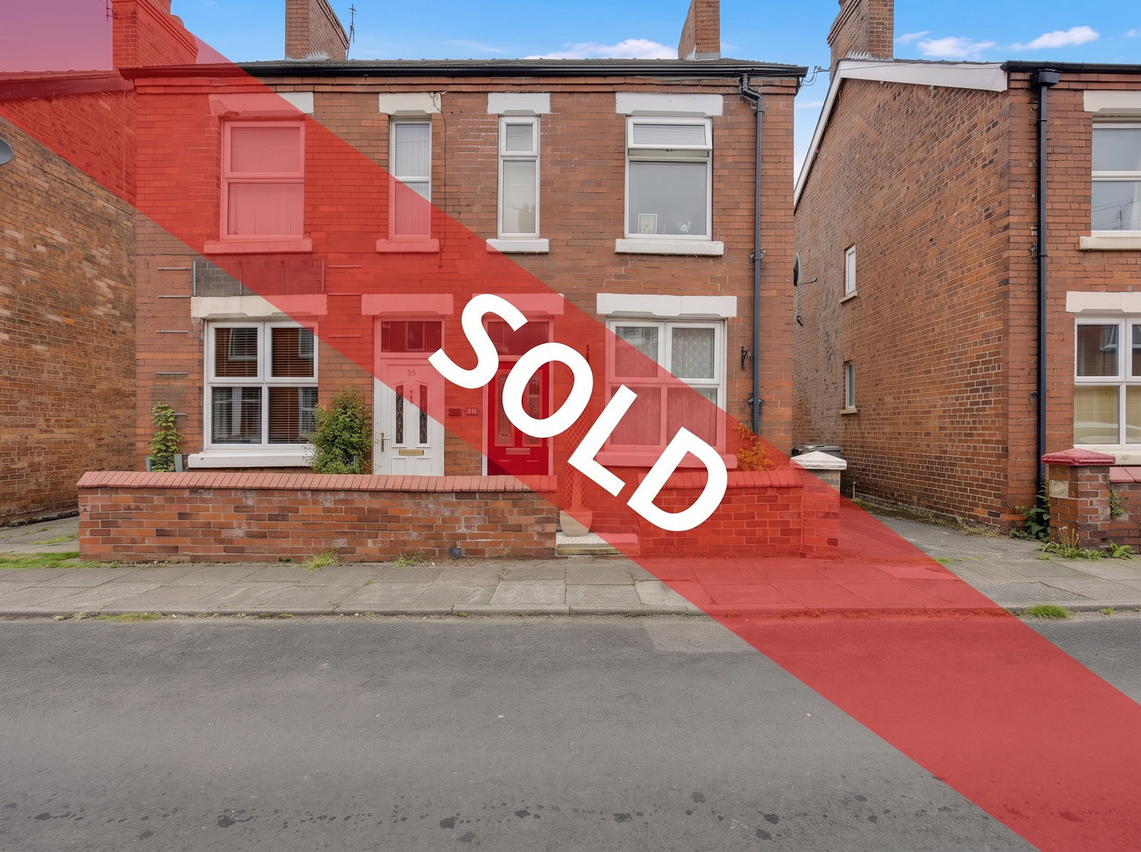 Semi Detached House for sale in Sandbach, George Street, Elworth