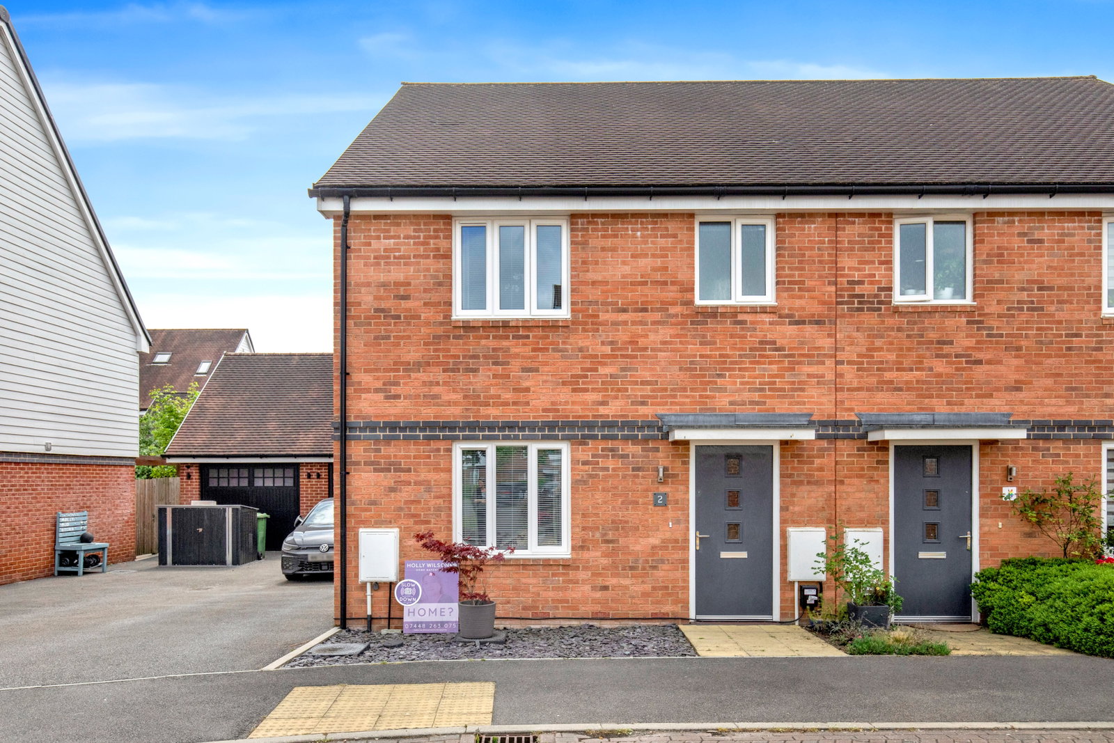 Semi Detached House for sale in Bordon, Webb Close, Bordon, Hampshire, GU35 9FP