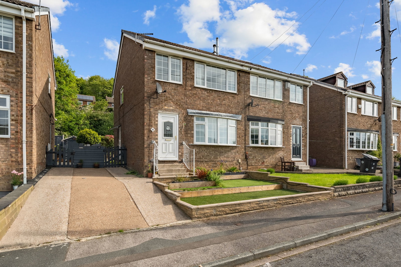 Semi Detached House for sale in Halifax, Kings Lea, Copley, HX3