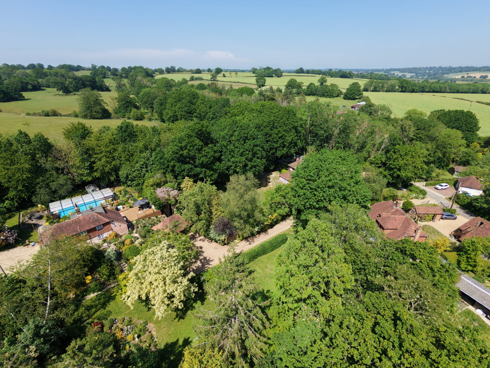 Detached House for sale in Cranbrook, Well House, Frensham Road, Rolvenden Layne