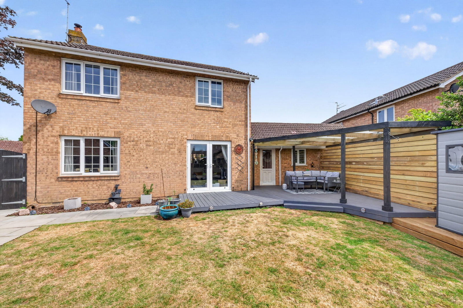 Detached House in March