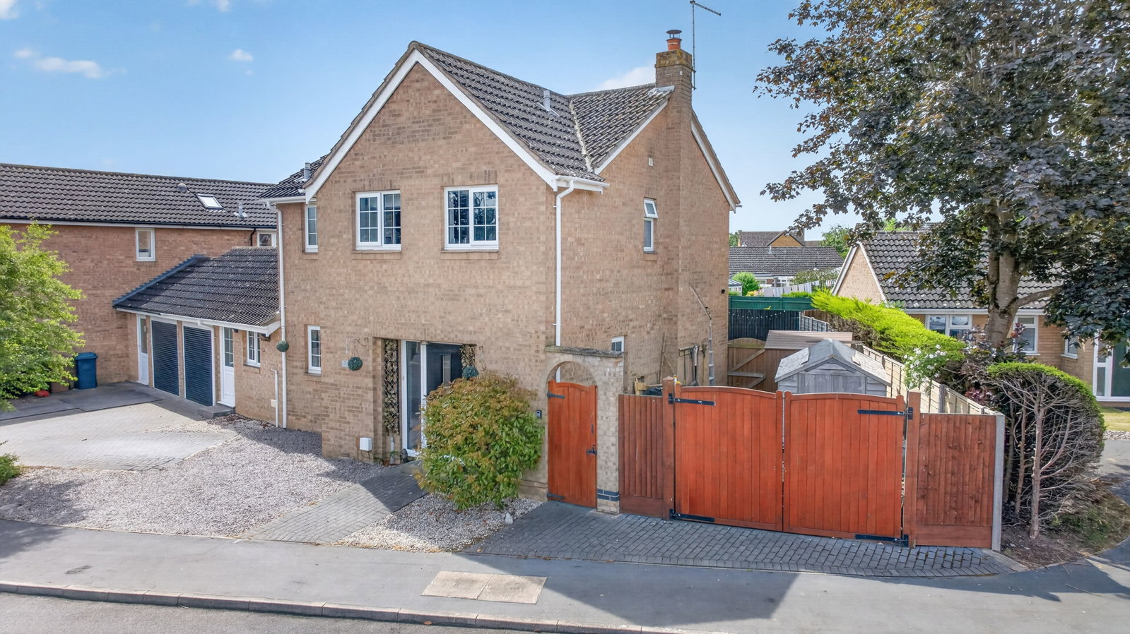 Detached House in March