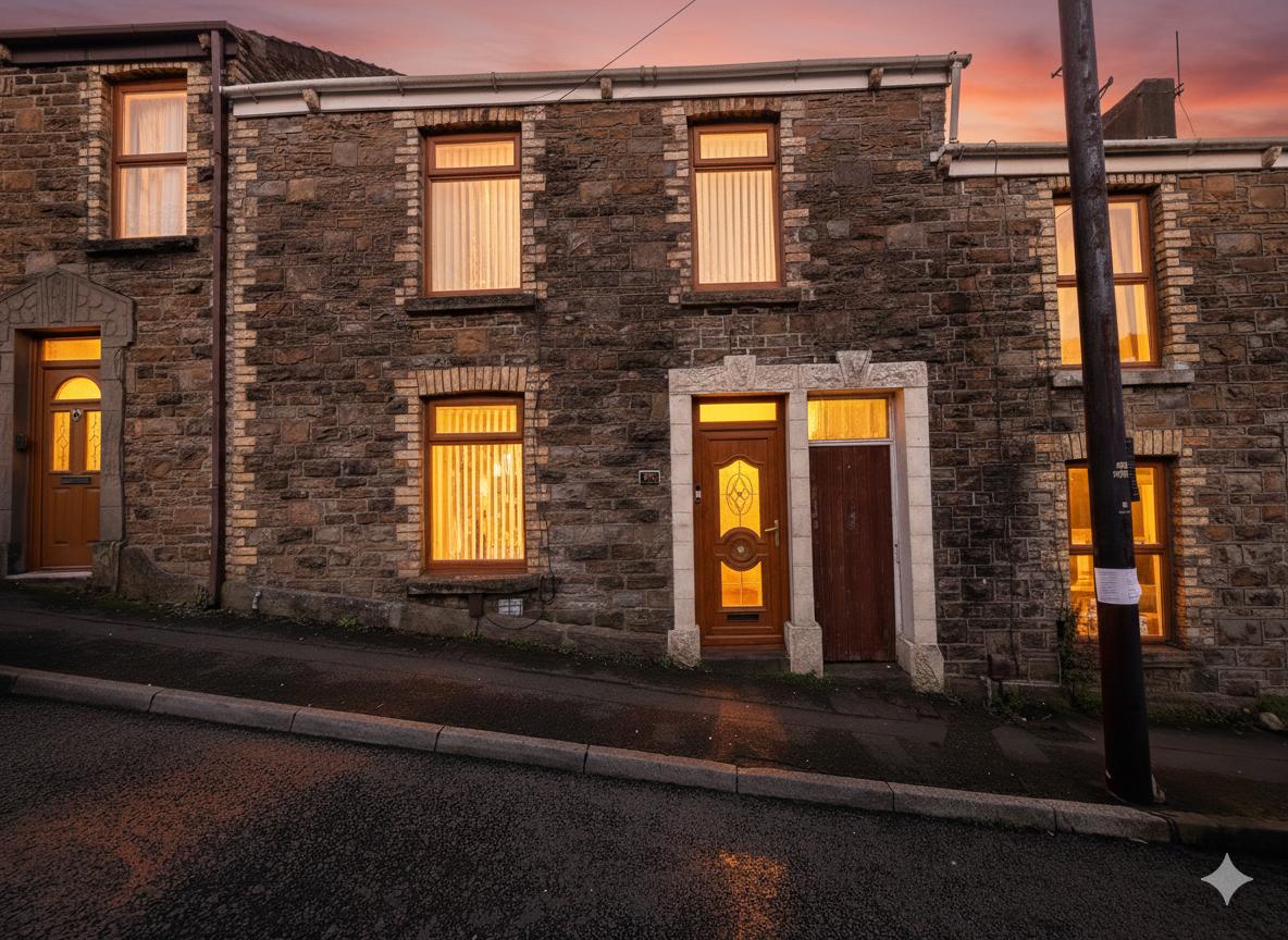 Terraced House in Swansea