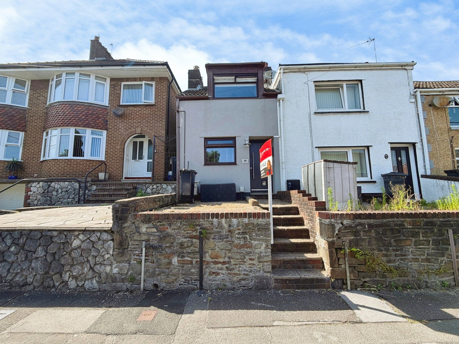 End Of Terrace House in Neath