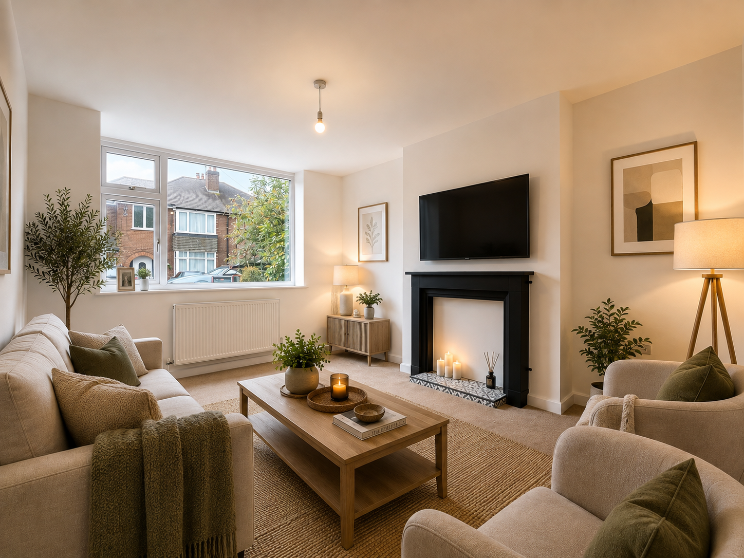 Semi Detached House for sale in Stockport, Links Road, Marple, Stockport, SK6 7NX