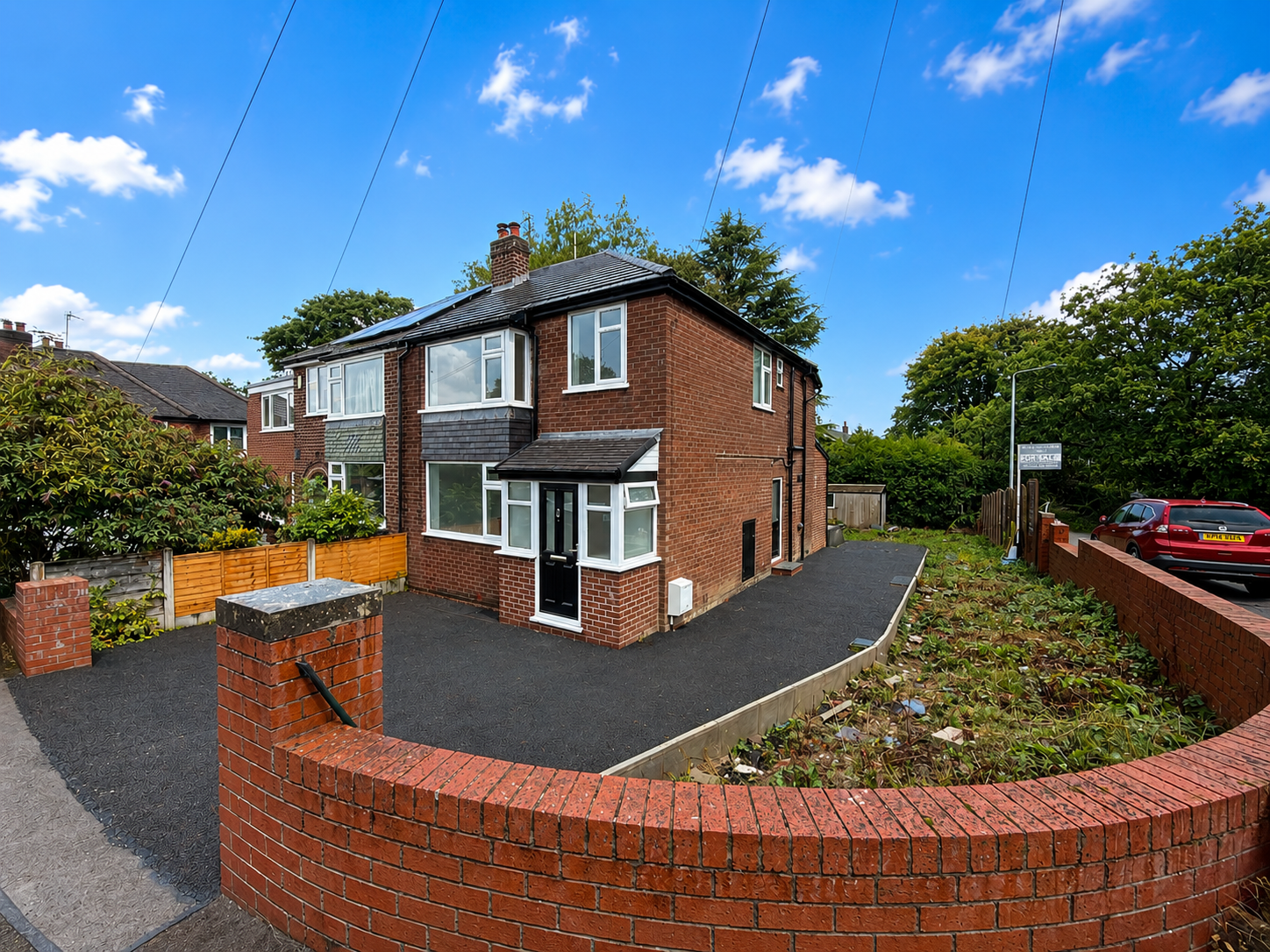 Semi Detached House for sale in Stockport, Links Road, Marple, Stockport, SK6 7NX