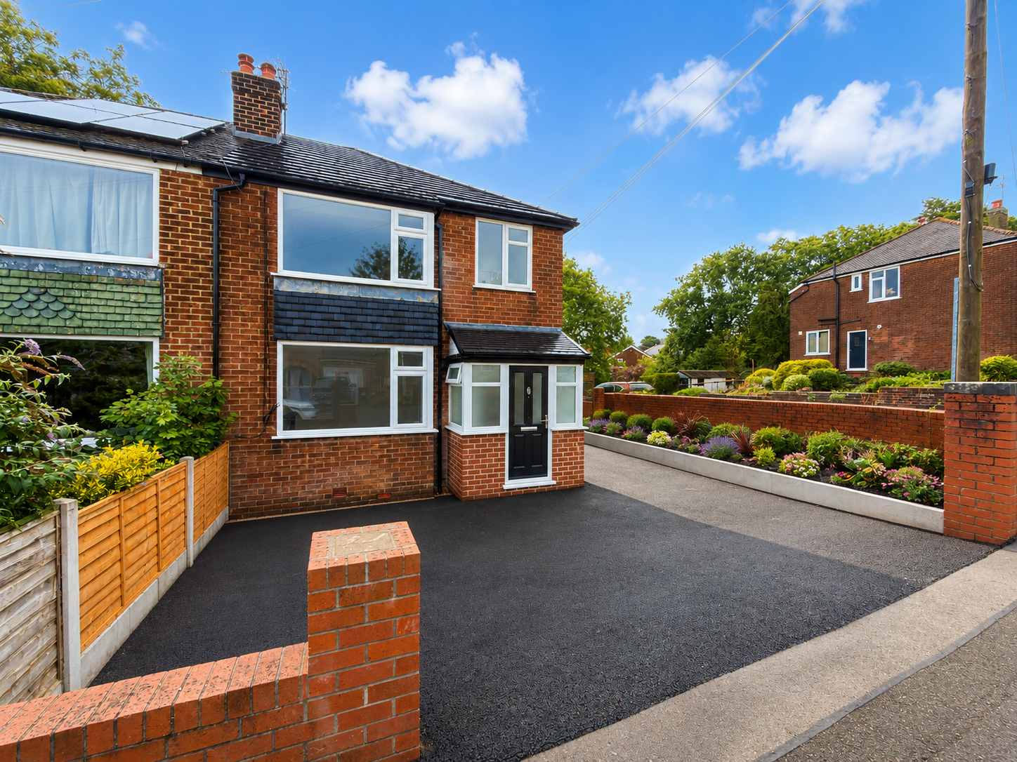 Semi Detached House for sale in Stockport, Links Road, Marple, Stockport, SK6 7NX