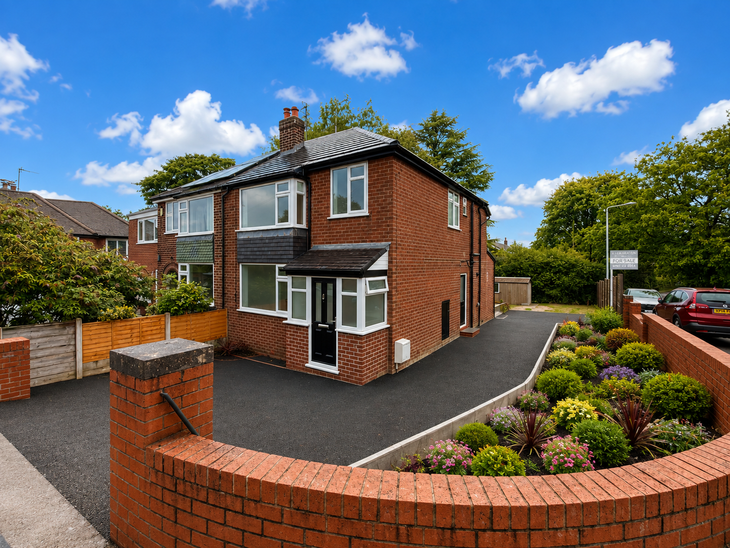 Semi Detached House for sale in Stockport, Links Road, Marple, Stockport, SK6 7NX