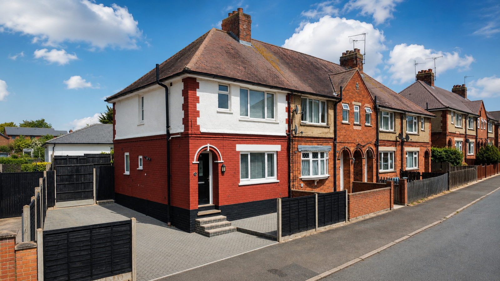 End Of Terrace House in Rushden