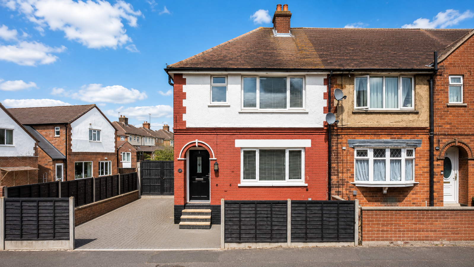 End Of Terrace House in Rushden